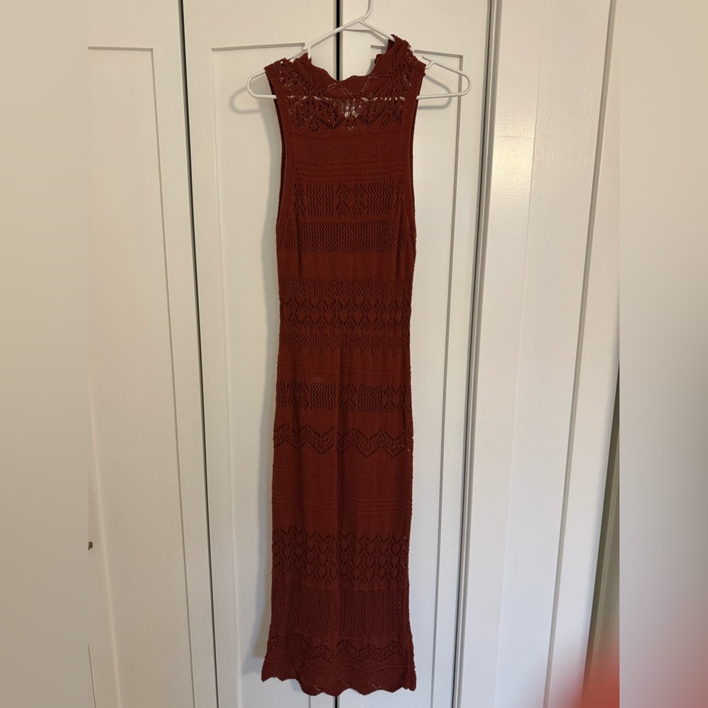 Anthropologie knit sweater dresss
